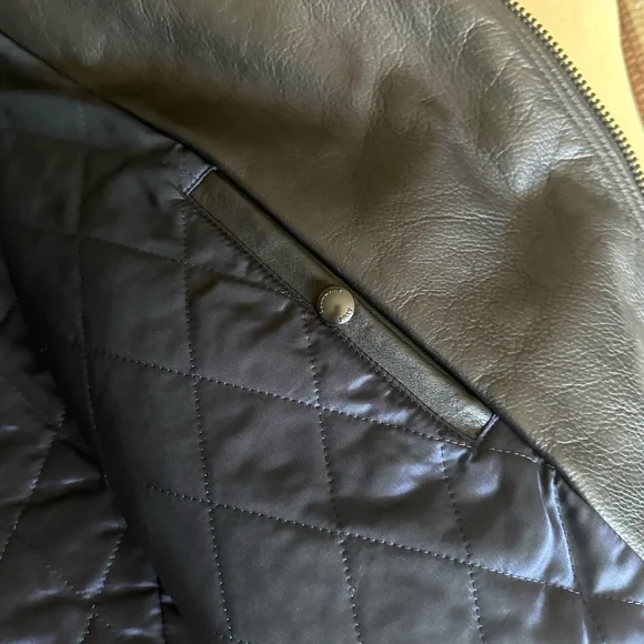 Burberry men biker jacket - Picture 6 of 9